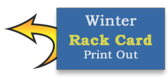 print winter rack card
