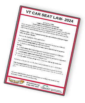 new vermont car seat law highlights 2024.